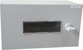 Ящик ЩРН-9 металлический с окном IP31