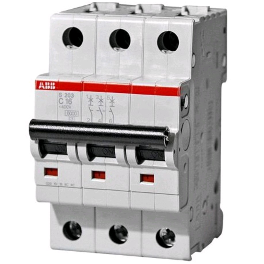Выключатель автоматический трехполюсный 40А С SH203L 4.5кА (SH203L C40) ABB