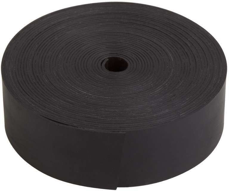 Термоусаживаемая лента с клеевым слоем Rexant 25мм*0,8мм, черная, ролик 5м, ТЛ-08